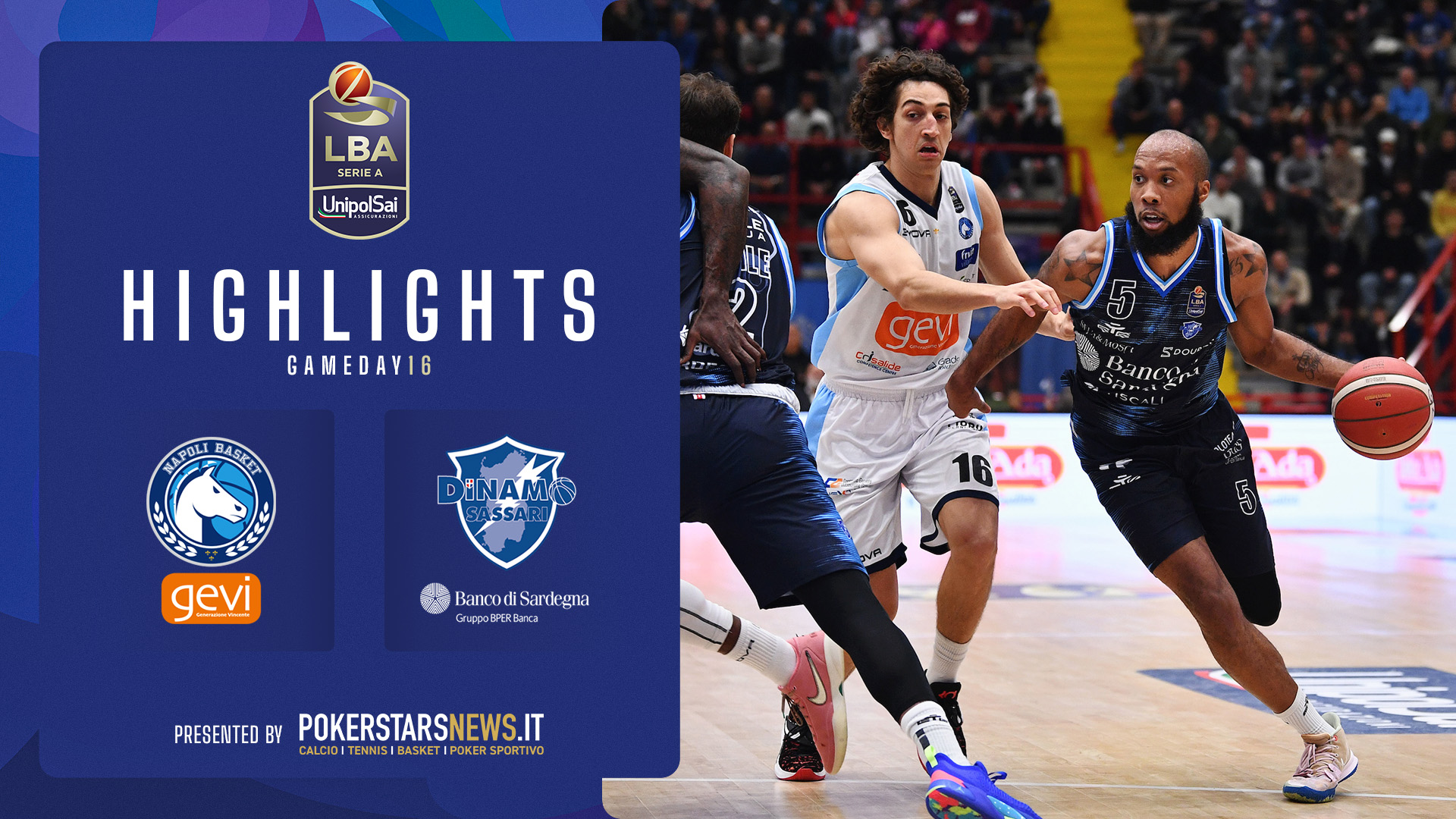 GeVi Napoli Basket - Banco di Sardegna Sassari