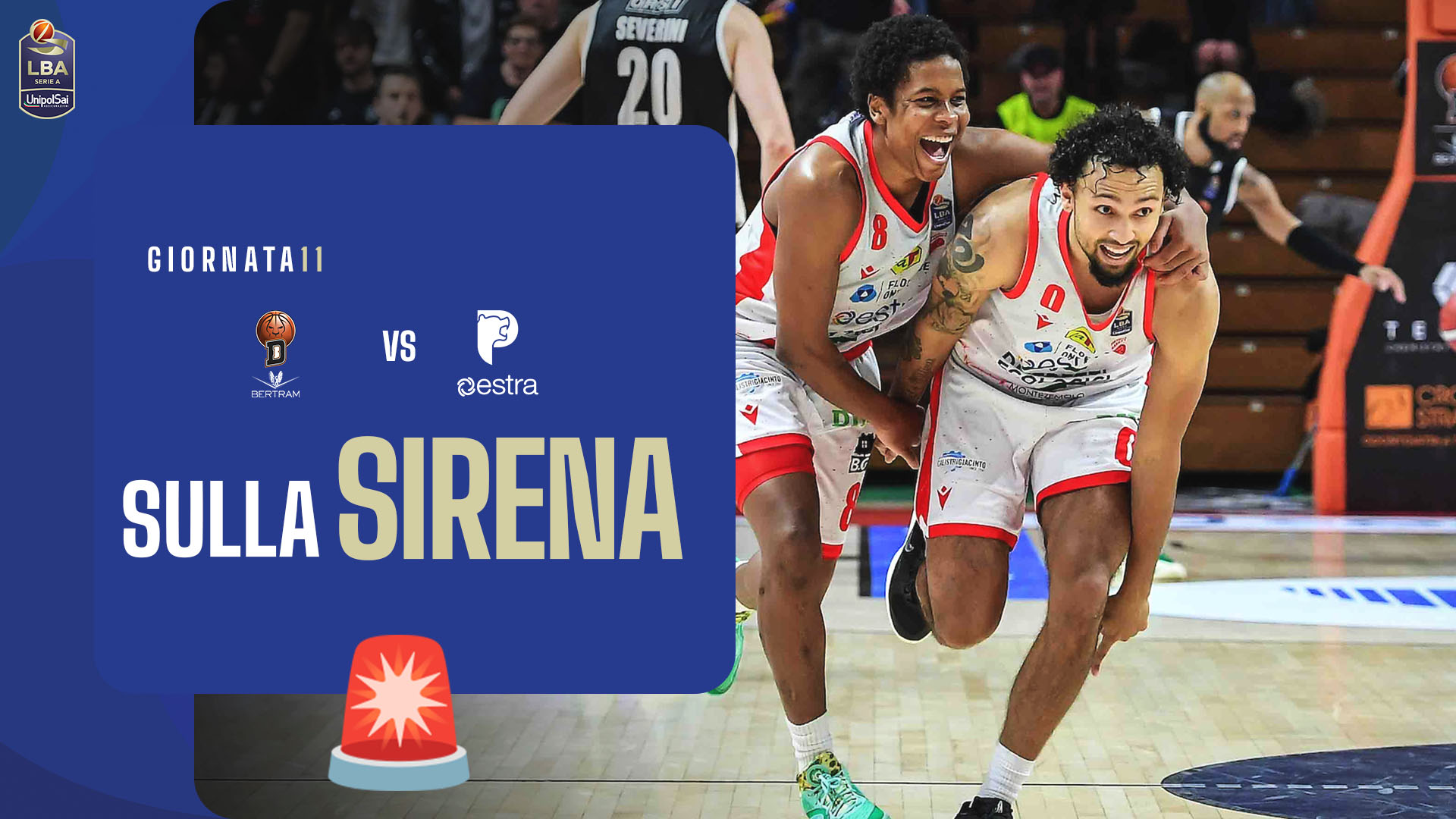 LBA | Video - 🚨 Sulla sirena: l'incredibile finale di Tortona 🆚 Pistoia