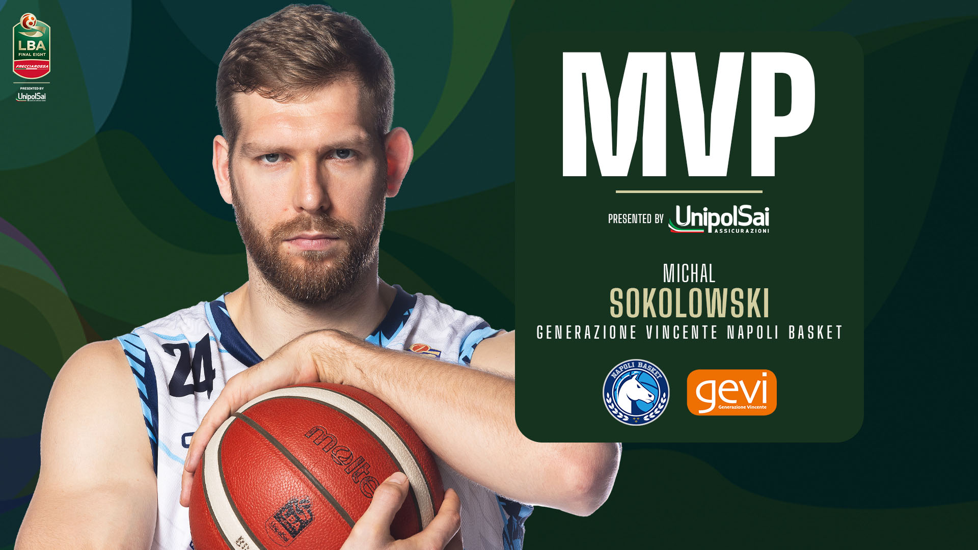 immagine - MVP UnipolSai | Frecciarossa Final Eight 2024 | Michal Sokolowski